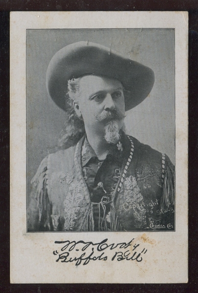 Interesting William Buffalo Bill Cody Cabinet-sized Trade Card