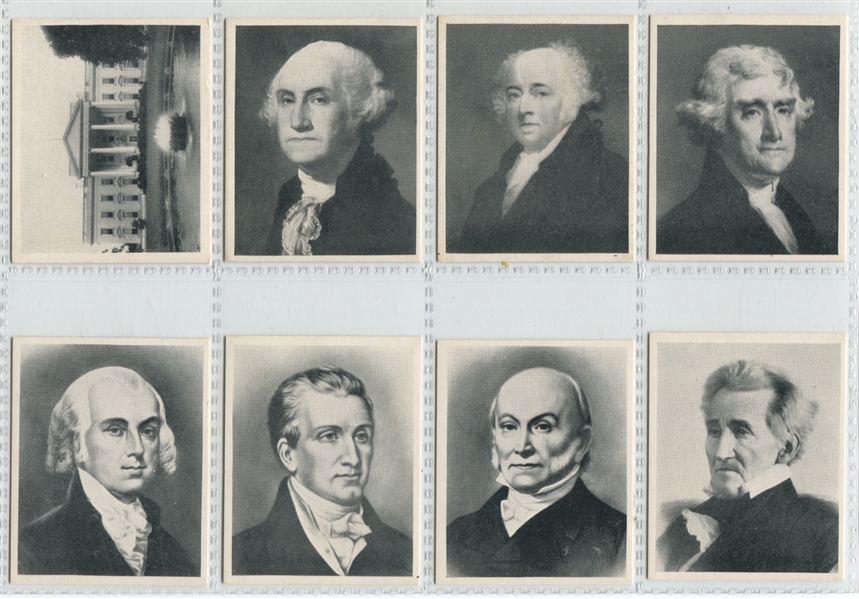 Interesting Boxed Set of (32) Presidents Cards