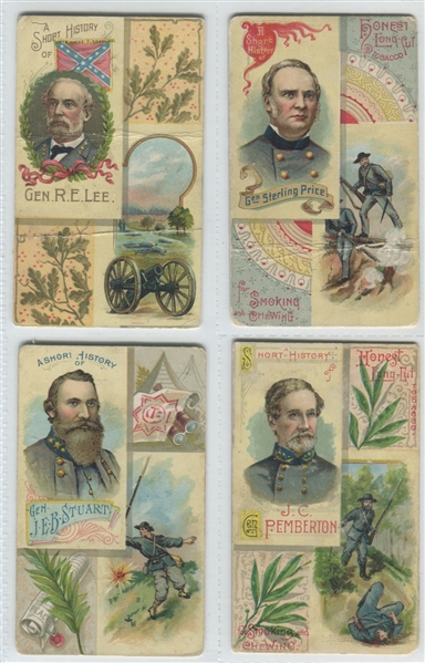 N114 Duke Tobacco Civil War Generals Lot of (15) with Robert E Lee