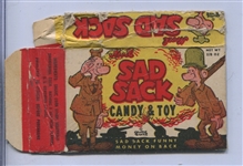 R722-20 Novel Candy Company Sad Sack Near Complete Box VERY VERY TOUGH
