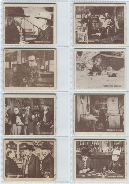 1950 Topps Hopalong Cassidy Borrowed Trouble Complete Series of (24) Cards