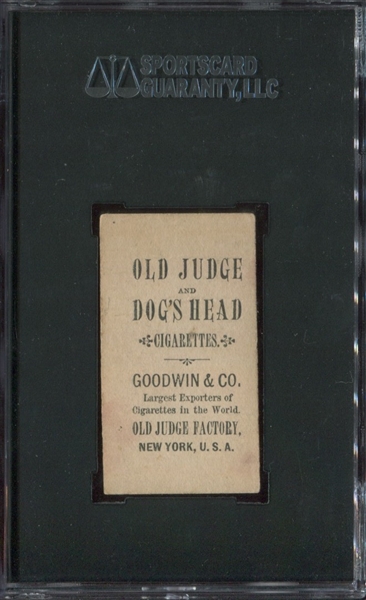 N245 Goodwin Old Judge Cigarettes Actresses Dog's Head Emma Broughton SGC50 VGEX