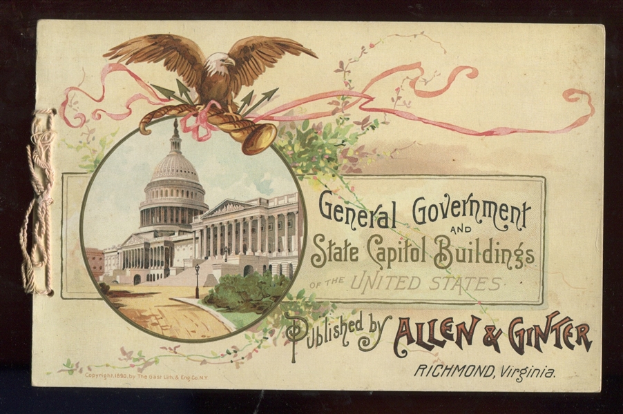 A10 Allen & Ginter's General Governmant and State Capitol Buildings Album