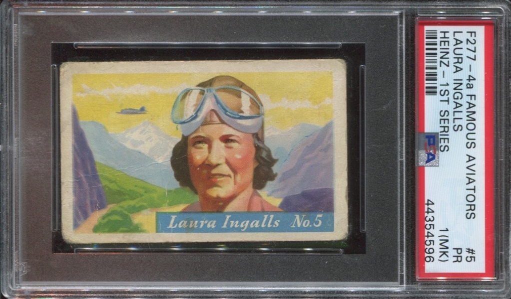 1937 F277-4 Heinz Cereal Aviators #5 Laura Ingalls