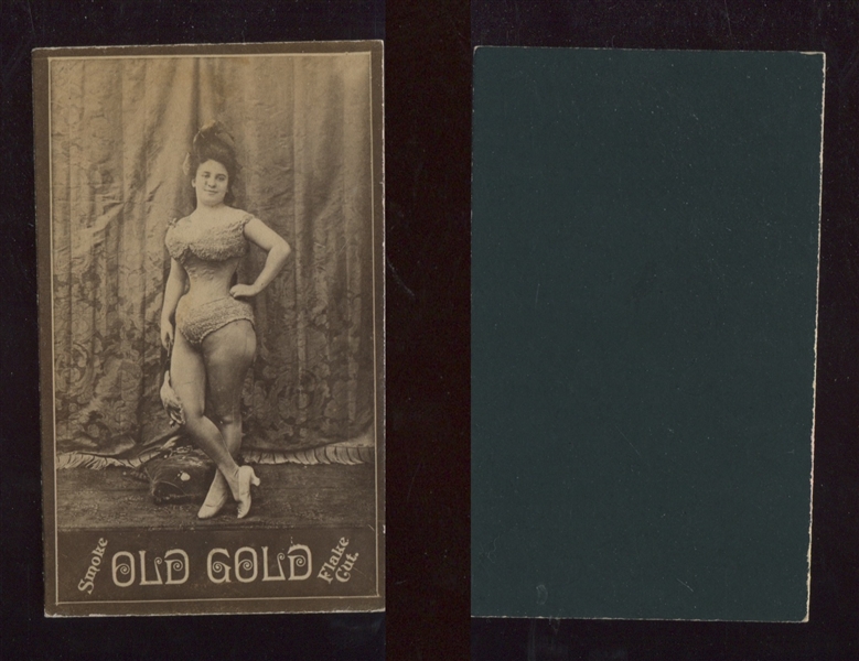 N205 Kimball Old Gold Actress High Grade Type Card
