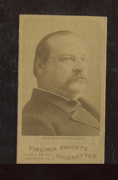N51 Allen & Ginter Presidents of the United States #22 Grover Cleveland
