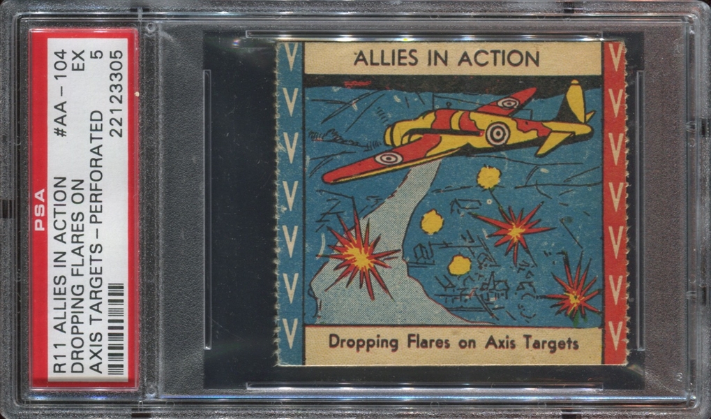 R11 Allies in Action Lot of (25) Cards with one PSA-Graded