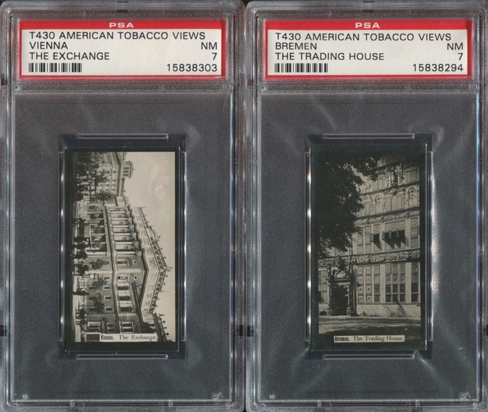 T430 American Tobacco Company (ATC) Views Lot of (5) PSA7 NM Cards
