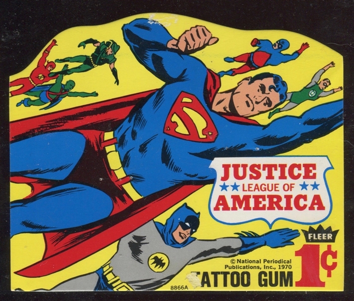 1960's Justice League of America Superman Machine-Front Ad Panel