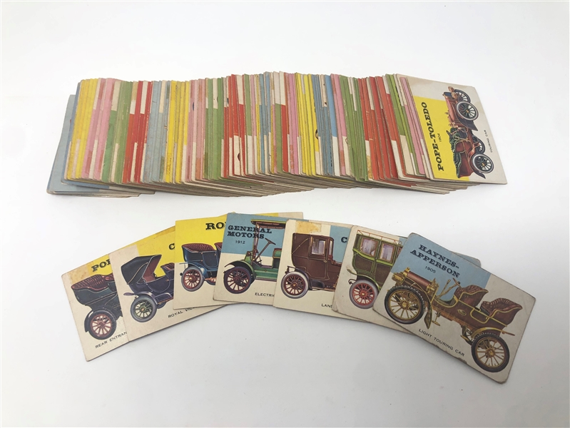1953 Topps World on Wheels Complete Short Set of (160) Cards