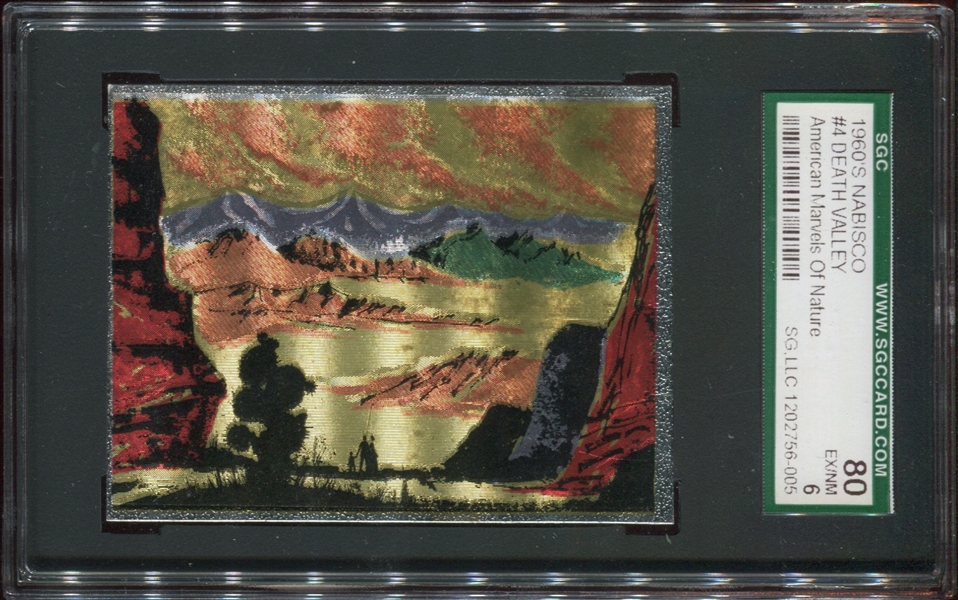 F275-28 Nabisco American Marvels of Nature SGC-Graded Pair