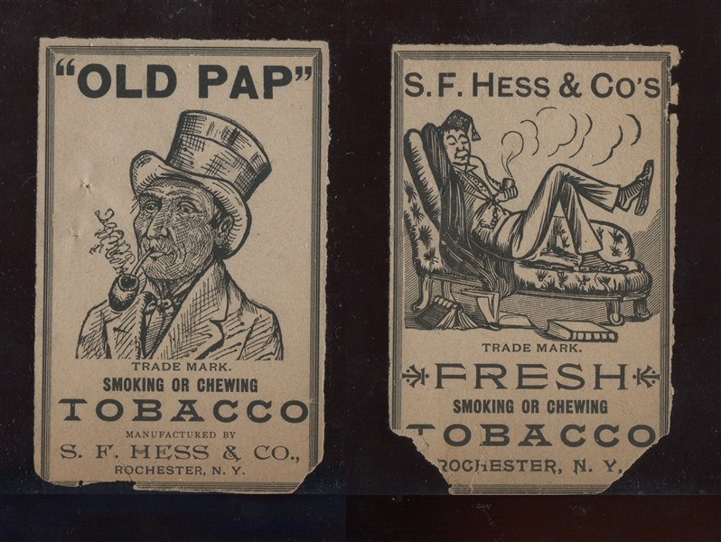 S.F. Hess Lot of (4) Advertising Cuts