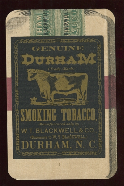 Durham Smoking Tobacco Lot of (2) Advertising Pieces