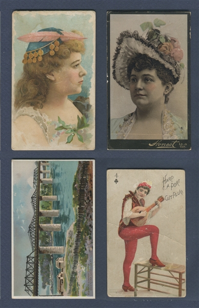 Mixed Lot of (8) Different 1880's N Cards 