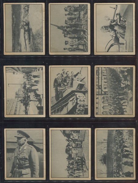 R165 War News Pictures Near Complete Low Number Set (87/108)