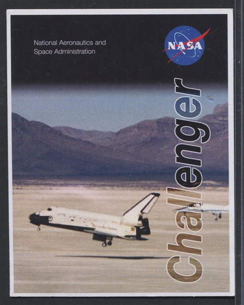 Fantastic NASA Space Shuttle Oversized Card Group of (5) Cards