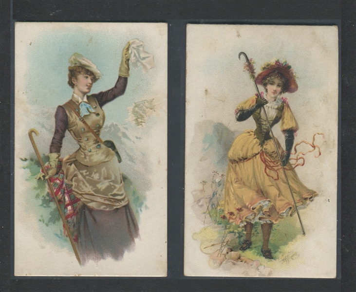N110 French Novelties Lot of (6) Cards