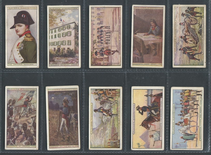 1915 John Player & Sons Napoleon Complete Set of (25) Cards