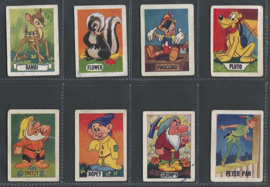 1956 Barratt Confectioners Mickey's Sweets Lot of (20) Cards