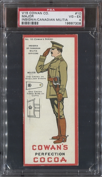 Mixed Lot of (3) Cowan's Military Cards with V5 and V15 Examples