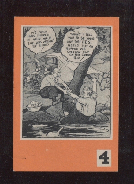1932 Viceroy ITS Rubber Jimmy Frise Comic Card TOUGH TYPE