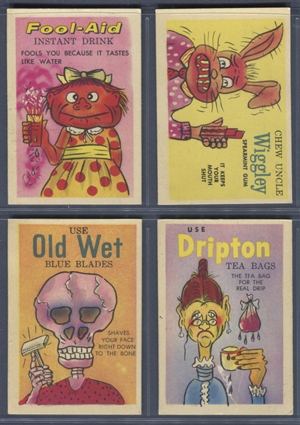 V427-1 Goodies Products Mr. Baloney's Comics Lot of (13) Cards 