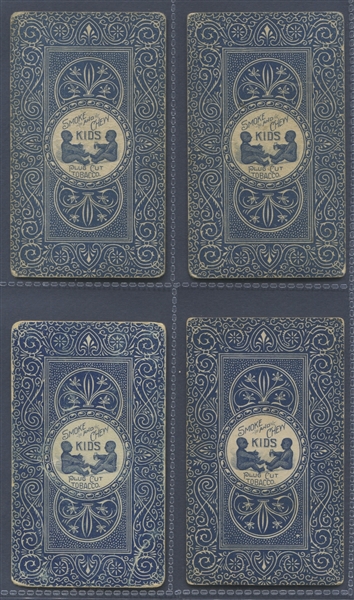 N564A Gravely & Miller, E.A. Saunders Sons Co., Saunders & Chambers, Playing Cards Lot of (13) Ace Through King
