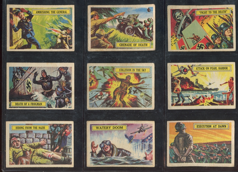 1966 A.B. & C. (England) Battle Complete Set of (73) Cards