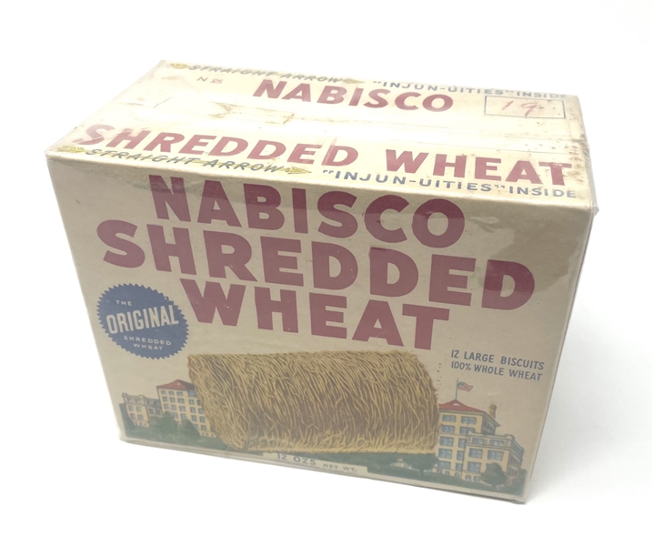F275-14 Nabisco Straight Arrow Injun-Uities Shredded Wheat Complete