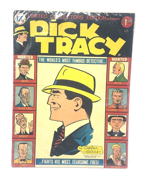 Interesting 1975-6 Dick Tracy Oversized Comic