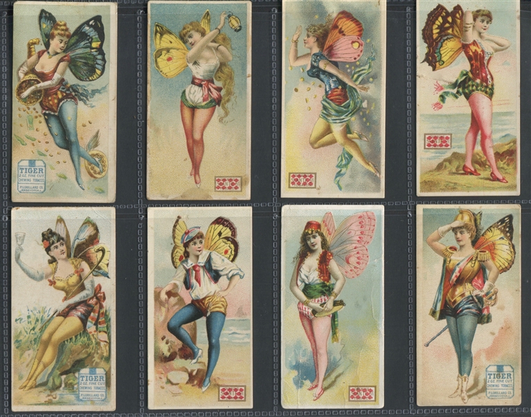 N256 Lorillard Ancient Mythology Burlesqued Lot of (21) Cards