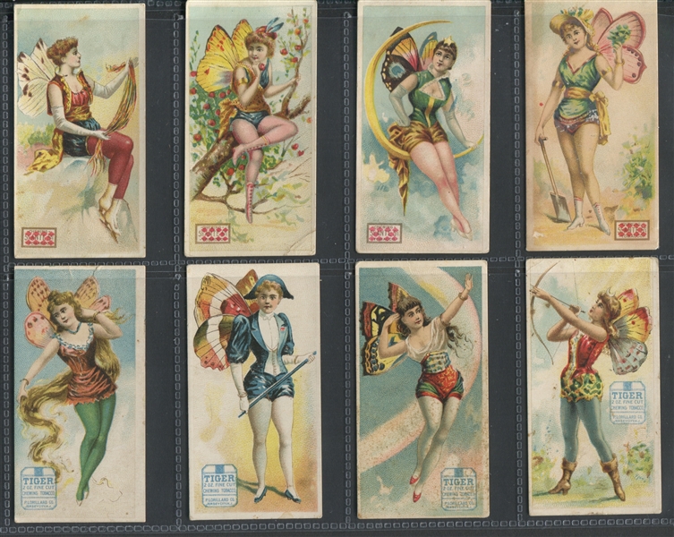 N256 Lorillard Ancient Mythology Burlesqued Lot of (21) Cards