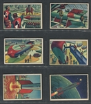 1951 Bowman Jets, Rockets & Spacemen Complete HIGH GRADE Set of (108) Cards