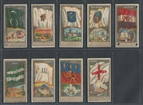 N6 Allen & Ginter City Flags Lot of (9) Cards