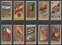 N9 Allen & Ginter Flags of All Nations Near Set (45/50)