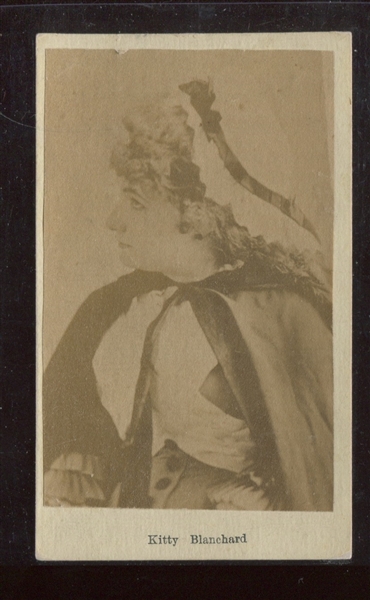 1860's Actress CDV of Kitty Blanchard