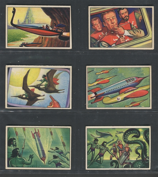 1951 Bowman Jets, Rockets & Spacemen Complete HIGH GRADE Set of (108) Cards