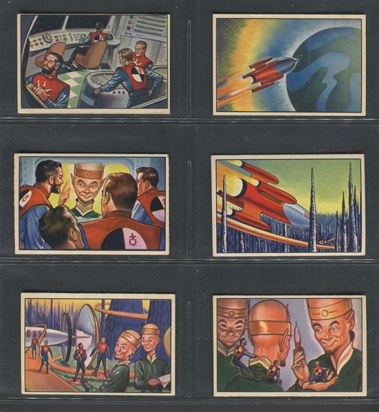 1951 Bowman Jets, Rockets & Spacemen Complete HIGH GRADE Set of (108) Cards