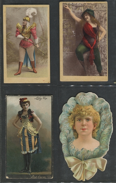 Mixed Lot of Oversized 19th Century Tobacco Cards