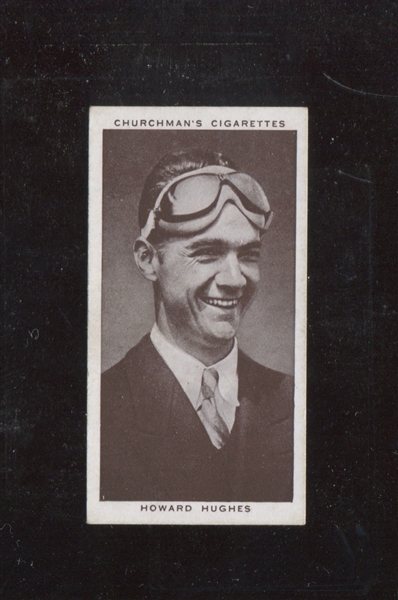 1939 WA & AC Churchman Kings of Speed #6 Howard Hughes