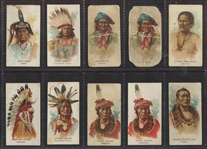 N2 Allen & Ginter American Indians Lot of (10) Cards 