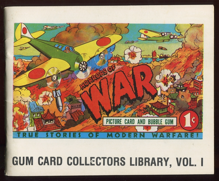 Interesting Horrors of War Gum Card Collectors Library Volume 1 Book