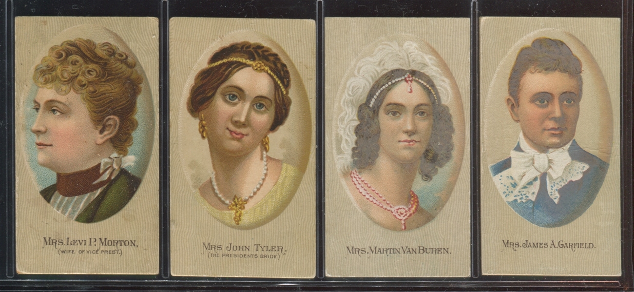 N353 Consols Ladies of the White House Lot of (4) Small Format Cards