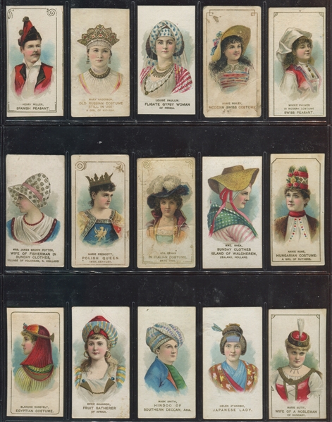 N70/N71 Duke Actors and Actresses Mixed Lot of (30) Cards