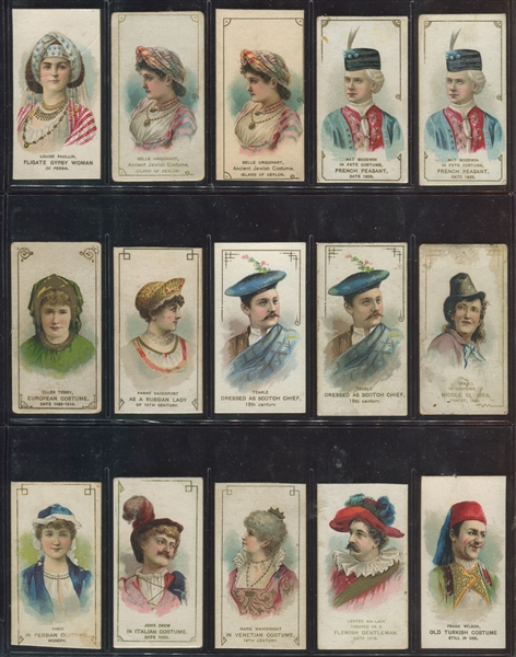 N70/N71 Duke Actors and Actresses Mixed Lot of (30) Cards