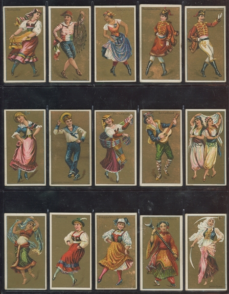N225 Kinney National Dances Near Complete Set (49/50) Cards