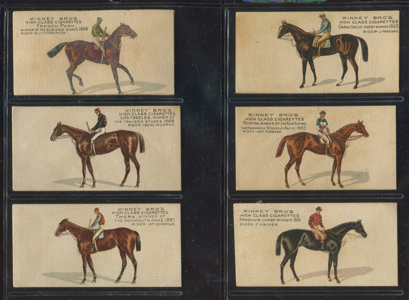 N229/N230/N231 Kinney Horses Mixed Lot of (21) Cards
