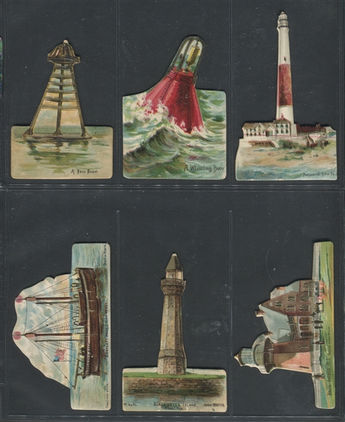 N119 Lighthouses Near Complete Set (20/25) Cards