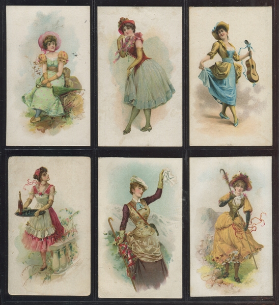 N110 French Novelties Lot of (13) Cards 