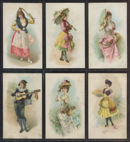 N110 French Novelties Lot of (13) Cards 